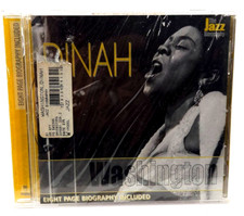 Dinah Washington CD Tape New The Jazz Biography Eight Pages 2005 United Audio