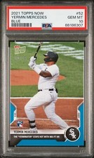 2021 Topps Now #52 Yermin Mercedes Blue #/49 PSA 10 Rookie Chicago White Sox