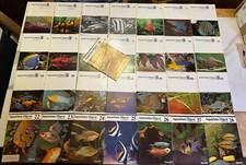 AQUARIUM DIGEST INTERNATIONAL s 1-29 magazines tropical fish tank lot 34 the