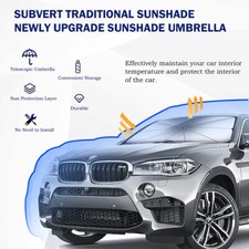 1pc UV Protection Car Windshield Sunshade Foldable Front Window Cover Umbrella