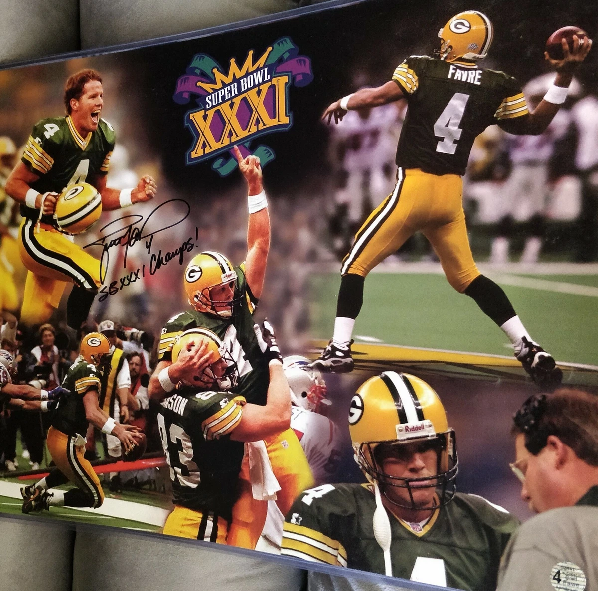 Brett favre cheap hologram authentication