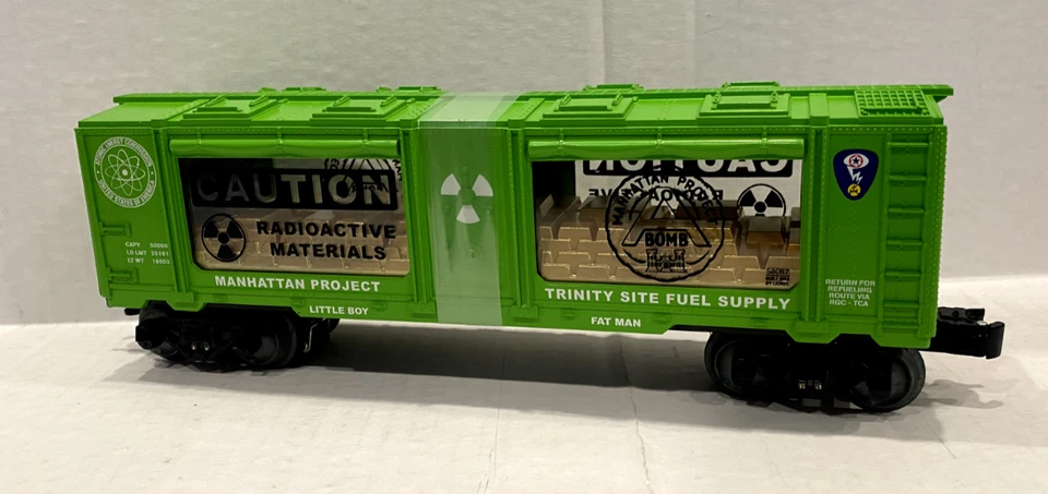 Lionel 2019 TCA Conv. Car 6-58067 Manhattan Project Trinity Site Mint Car O NIB - Image 2 of 4
