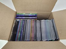 Lot Of 50 Various Jewel CD/DVD Slim Case, Blank CD cases
