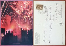 SIRMIONE - Lago di Garda - Fuochi pirotecnici al Castello 1968