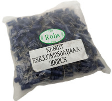 200 KEMET ESK337M050AH4AA Electrolytic Capacitor 330uF 50V 10mm x 20mm NEW