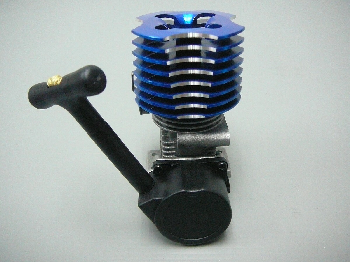 HSP 02060 Blue VX18 Engine 2.74cc Pull Starter RC 1/10 Nitro Car
