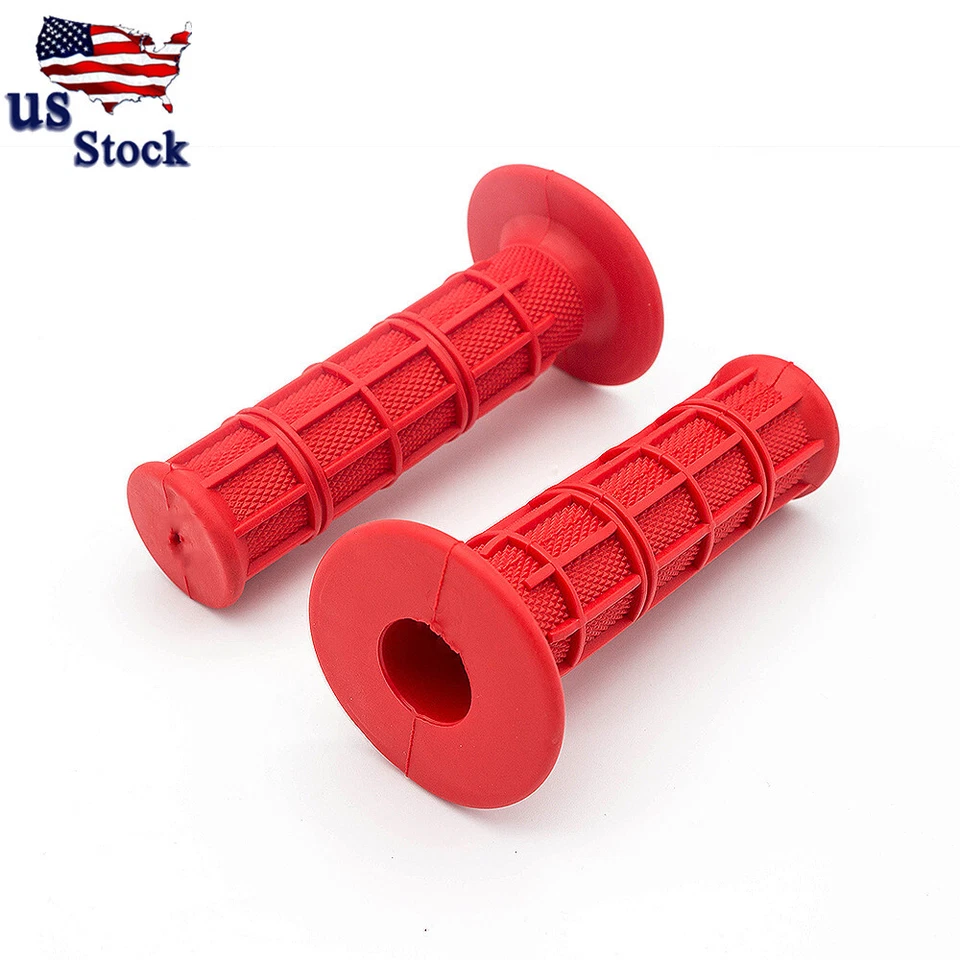 Empuñaduras de manillar para moto de cross Honda CR 125R/250R/85R CRF125F 250 CRF450R rojas Foto 4 de 4