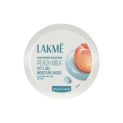 LAKMÉ Peach Milk Vit E Gel Moisturizer, Lightweight Gel to Hydrate Skin | 200GM