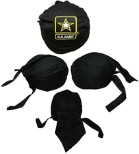 US United States Army Star Logo Crest Emblem Do Rag Doo Rag Skull Cap Head Wrap