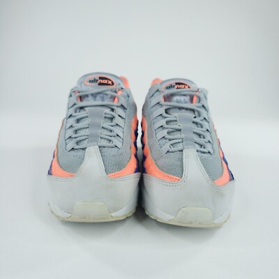 Nike Air Max 95 Essential Shoes Mens 8.5 Gray Black Pink Sneakers