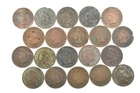 Lot 20 1800's 1890-1899 Indian Head Penny Cents US Coin Collection 2/5 Roll *363