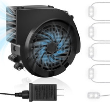12V 1.2A Replacement Air Blower Fan for 5-12FT Halloween Christmas Inflatables w