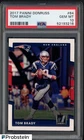 2017 Panini Donruss #64 Tom Brady New England Patriots PSA 10 GEM MINT