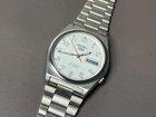 Vintage Seiko 5 Automatic 7019-8180 White Dial 35mm Men's Watch
