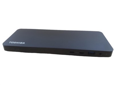 Toshiba PA5281E-1PRP Thunderbolt 3 USB-C 4K Dockingstation mit Netzteil