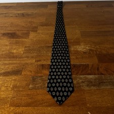 Tommy Hilfiger 100 Silk Tie Green Blue Black Purple