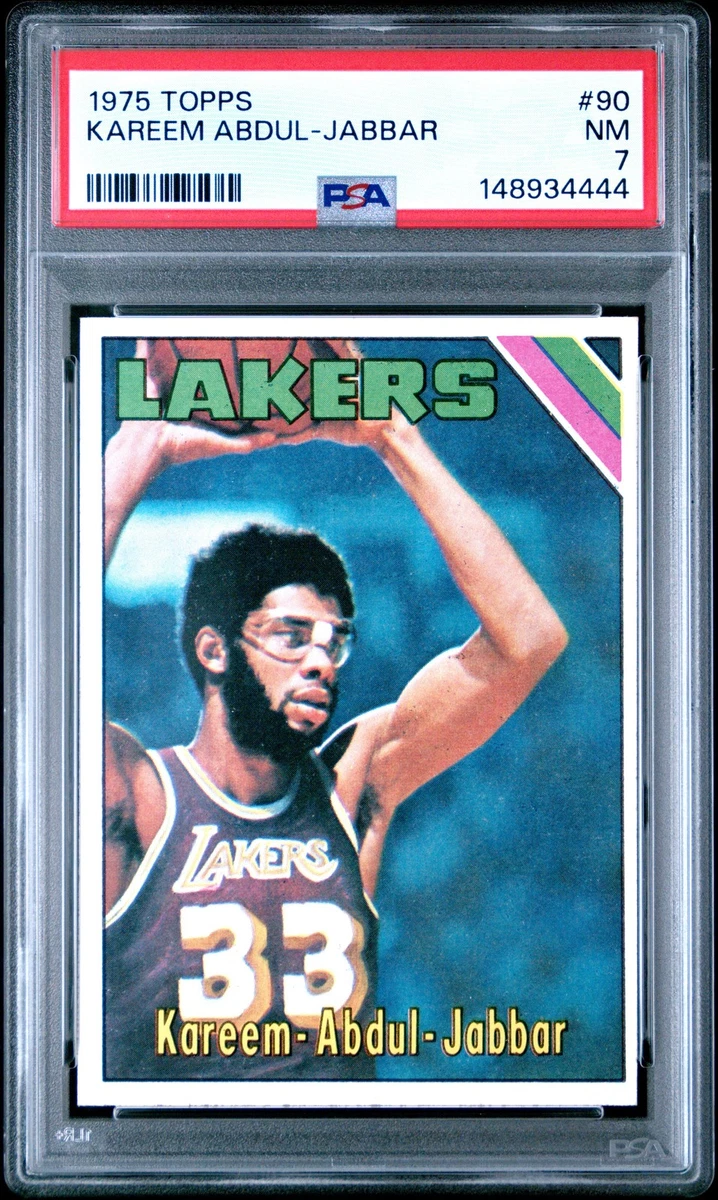 Kareem Abdul-Jabbar 7 Graded Basketball Sports Trading Cards