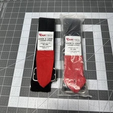 EZ Strap 2 Pack - Premium Red Hook & Loop Ladder Stabilizers for DIY Projects