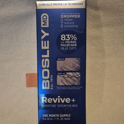 Bosley MD Revive+ Densifying Serum for Men 30mL Growth Promoter Y100 Compound