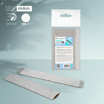 Ersatzfeilen PapMam Soft (Gerade) SMART 20 100 grit (30 Stück) Staleks 