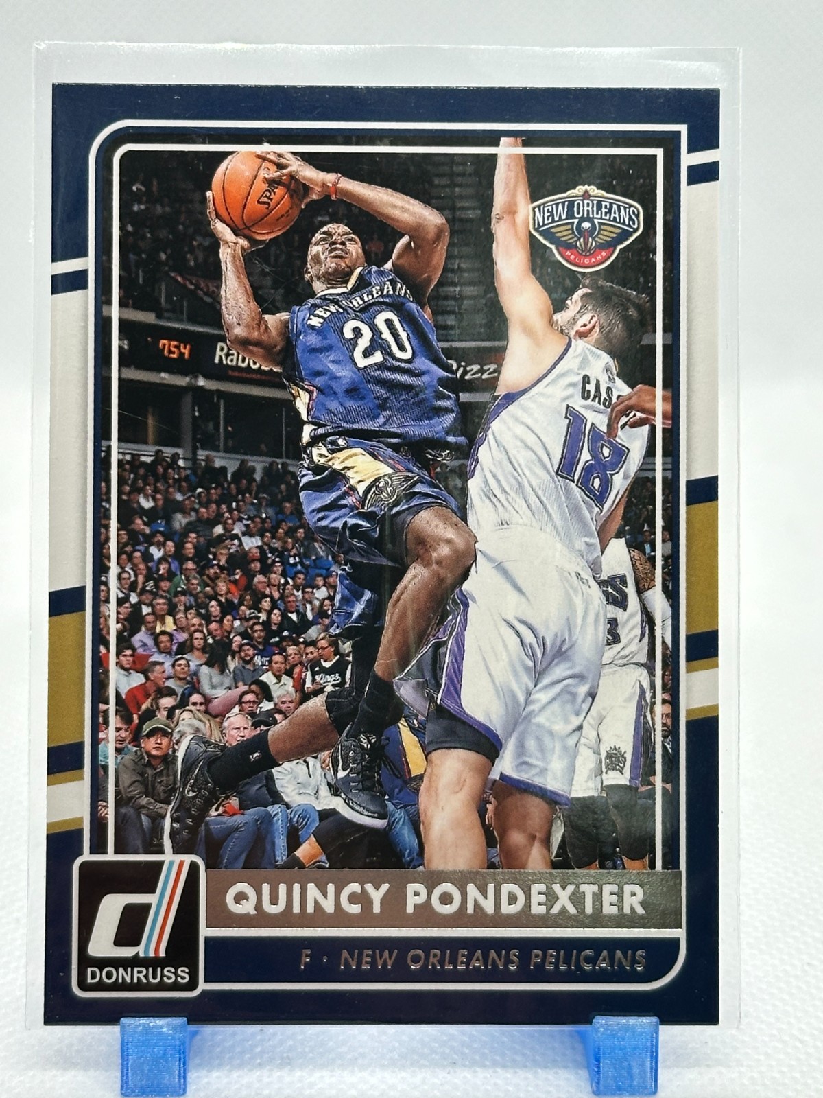 Quincy Pondexter 2015-16 Panini Donruss #45 New Orleans Pelicans