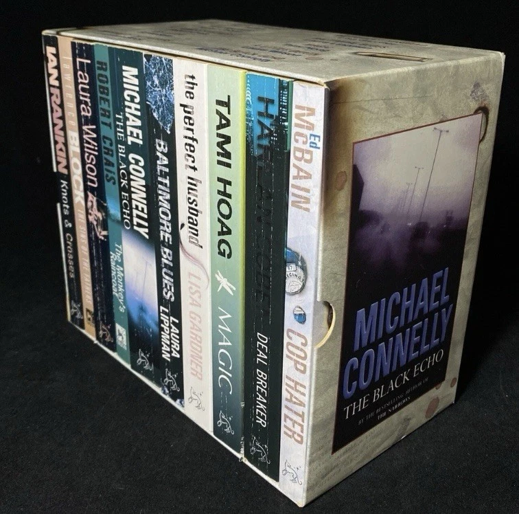 MURDER ONE 10 libros de novela policíaca - caja conjunto varios títulos y autores Foto 2 de 4