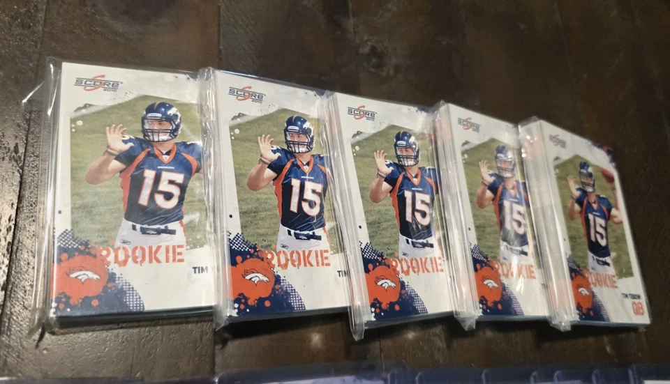 LOT OF 20 - 2010 Score - Rookie Tim Tebow #396 (RC) - Image 3 of 3