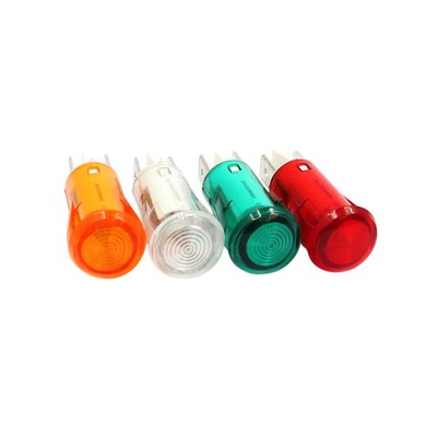 BULGIN / ARCOLECTRIC Neon-Signallampen, Ø 16mm, Einbau-Ø 14mm, 230V~, 4 Farben