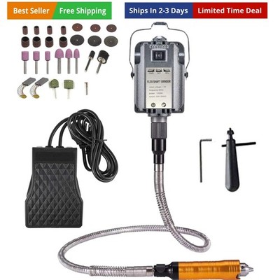 1000W Rotary Tool Flex Shaft Electric Hanging Grinder Carver, Forward and Rev...