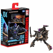 Transformers Studio Series  104 NIGHTBIRD Deluxe Class Rise of the Beasts Figure