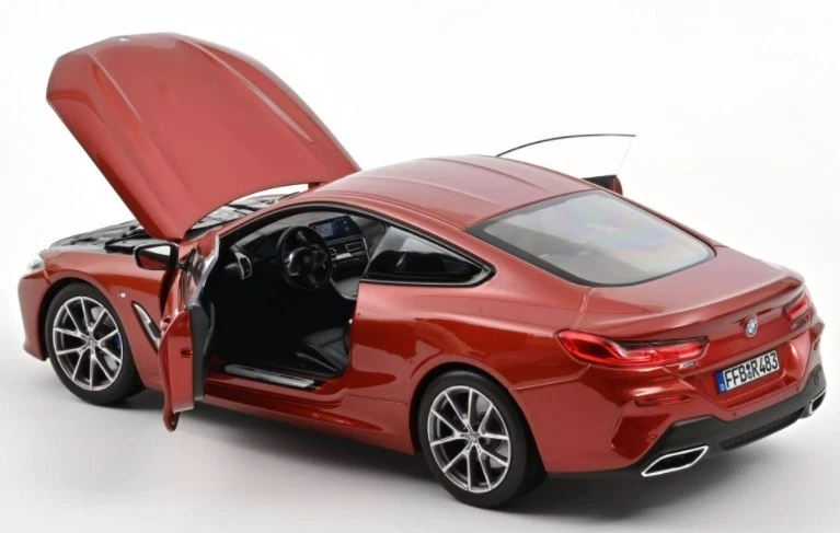 NOREV - 2019 BMW 850i naranja metalizado - 1/18 - NOREV183285 - Imagen 2 de 2