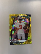 2025 Panini Prizm Draft Picks - Tavien St. Clair #162 Gold Ice Prizm (RC)