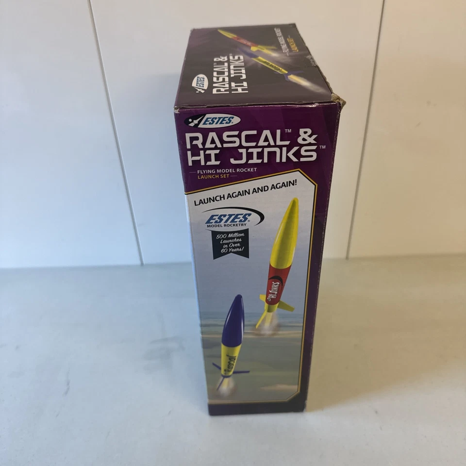 Estes ☆ Rascal & Hi Jinks ☆ Beginner Model Rocket Launch Set - Image 2 of 4