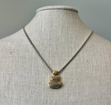 Brighton Ferrara Artisan Two Tone Duo Necklace STYLE JM3243 MSRP: 68 NWT