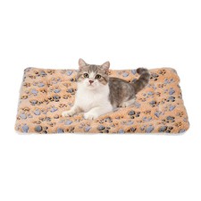 Soft Fleece Pet Pillow for Dogs Cats 23x18 Inch Coffee