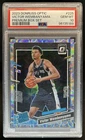 2023-24 Donruss Optic Victor Wembanyama Premium Prizm Rated Rookie #/249 PSA 10