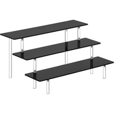 3 Tier Perfume Organizer Stand Acrylic Risers Display Shelf Dessert Display