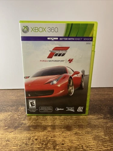 Forza Motorsport 4 (Xbox 360, 2011) Complete Tested & Working 2 Disc