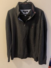 Tommy Hilfiger Men's Cotton Polyester Pullover Casual Sweater Size L