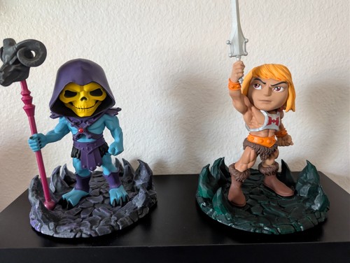 iron studios masters of the universe MiniCo HeMan & Skeletor