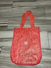 Lululemon Small Reusable Shopper Tote Bag in Red – Durable and Stylish