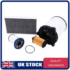 FOR MASERATI GHIBLI LEVANTE DIESEL AIR OIL FUEL CABIN POLLEN FILTER UK