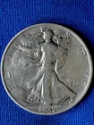 1937-S Walking Liberty Silver Half Dollar Circulated 50C San Francisco (230)