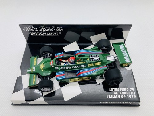 1/43 Minichamps Lotus Ford 79 Team Lotus 1979 Italy GP M. Andretti - Picture 10 of 11