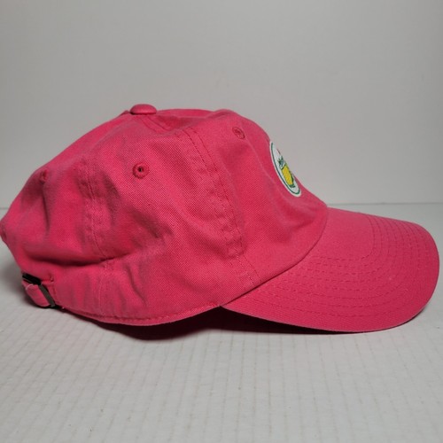 Masters Golf Hat Cap Women Ladies Pink Augusta National Logo American Needle - Picture 5 of 9