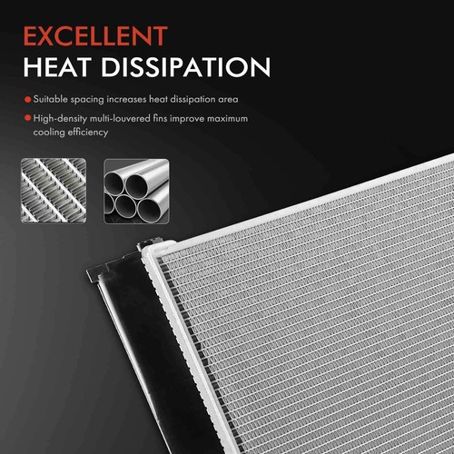 Radiator with Transmission Oil Cooler for Lexus RX330 2004-2006 3.3L Automatic - Picture 4 of 8