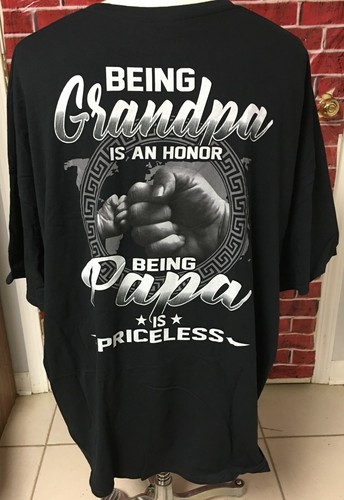 BEING GRANDPA IS AN HONOR, BEING PAPA 
