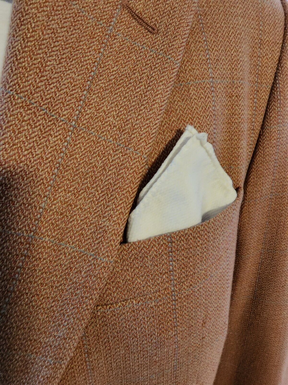 Jos A Bank 2 Button Coral Sport Coat Blazer Jacke… - image 2