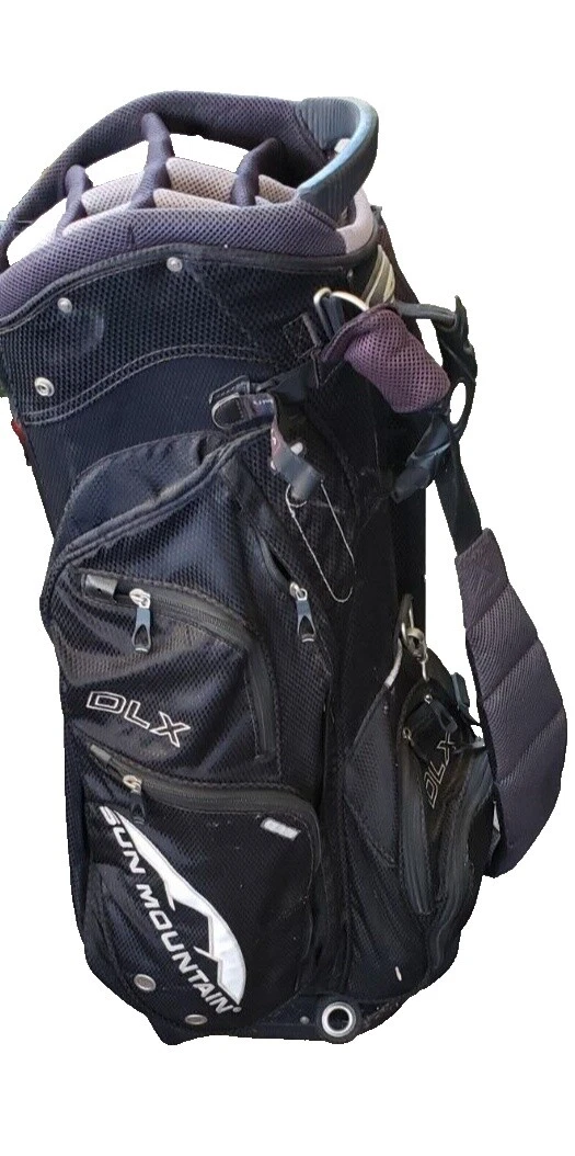 Черные сумки для гольфа Sun Mountain Cart