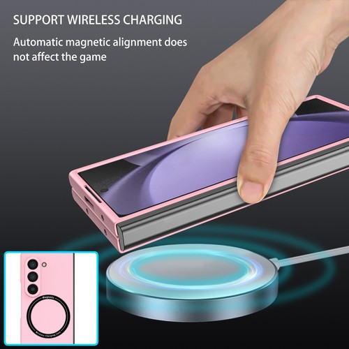 For Samsung Galaxy Z Fold6 5 4 3 Magnetic Wireless Charging Shockproof Slim Case - Photo 82 sur 82